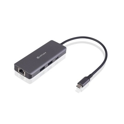 eSTUFF W129288355 ES623012 USB-C 6-in-1 Mobile Hub ~E~