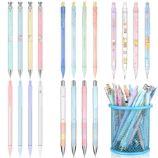 20 Pack Mechanical Pencils Kawaii Stationary Cute Mechanical Pencil Mixed 0.5...