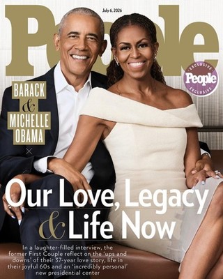 BARACK OBAMA - MICHELLE OBAMA - PEOPLE MAGAZINE - JULY 2026 - BRAND NEW