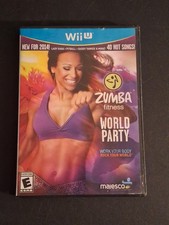 Zumba Fitness World Party (Nintendo Wii U, 2013) Complete With Manual 