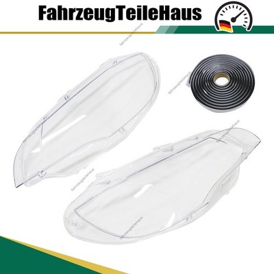 2x Scheinwerferglas Streuscheibe links rechts für BMW X6 E71 E72 2007-14 DE