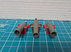 Lego Vintage Castle Pirate x110c01 2527 Dark Gray Cannon Red and Brown Base