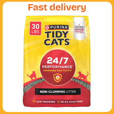 Purina Tidy Cats Non-Clumping Litter24/7Performance Odor Control Formula30lb Box