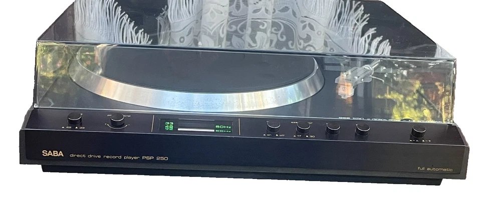 Saba PSP 250 Plattenspieler Direct Drive Full automatic Vintage +BDA - Bild 1 von 4