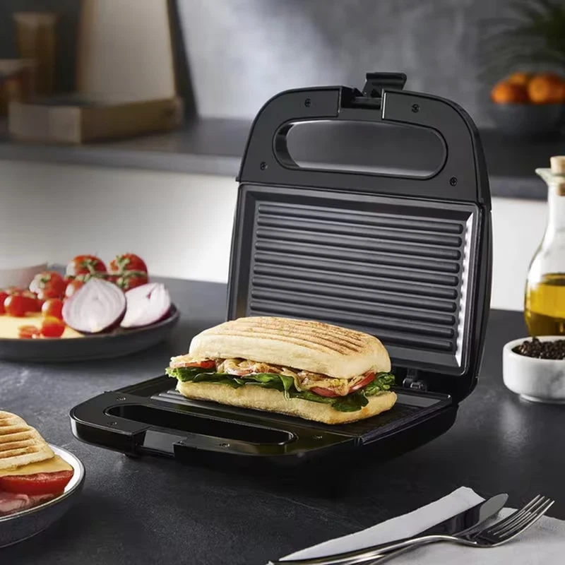 Geepas Panini Press Healthy Grill Non-Stick Powerful Toaster Sandwich Maker 750W
Opens in a new wind