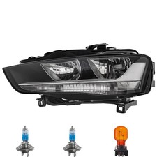 Scheinwerfer links inkl. Premium Lampen für Audi A4 Avant 8K5 B8 mit LWR Motor