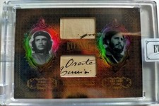 Limited to 99 2024 Eternal Cuts Che Guevara Chairman Castro Patch Card Autograph