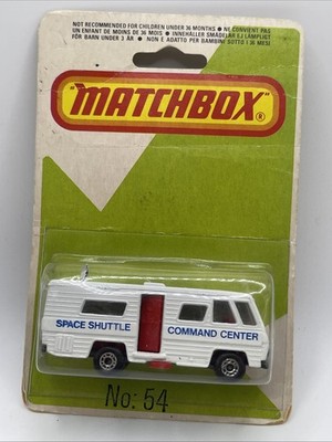 Matchbox MB 54 NASA Space Shuttle Tracking Vehicle ungeöffnet Blister