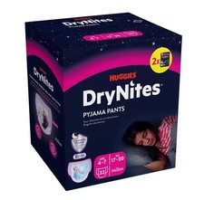 Image of Huggies DryNites Boys Pyjama Pants Nighttime Protection 8–13 Years