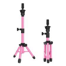 Versatile 25-Inch Adjustable Wig Head Stand Tripod - Perfect for Training