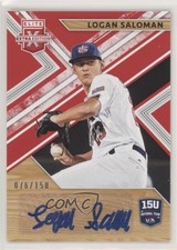 2019 Elite Extra Edition 15U National Team Signatures Red Logan Saloman Auto 1c9