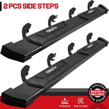 Ford Truck Steps 6" Running Boards Fit 2004-2014 Ford F-150 SuperCrew Cab Truck Bar Side Steps