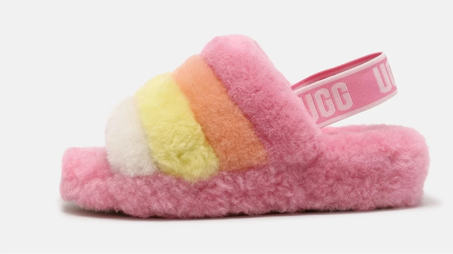 UGG FLUFF YEAH SLIDE TAGLIA 40 NUOVO