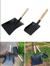 Shovel Black Dust Pan Metal 4'' Small Medium Coal Ash Shovel