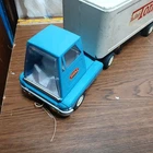 Vintage 60's Tonka Mini Tonka Semi And Trailer  Looks Great
