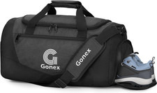 Gym Duffel Bag with Shoe Compartment Wet Pocket, Large Capacity Sports Duffle Ba