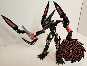 LEGO Bionicle 8978 Glatorian Skrall, Complete Figure Canister & Manual No Ball 