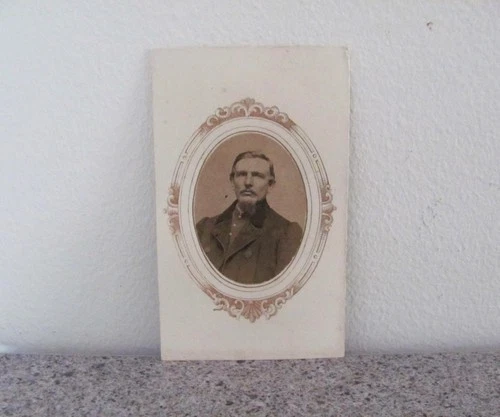 Civil War Soldier - CDV Photo - 9th Michigan Battery - ID'd as Philotus Wheeler