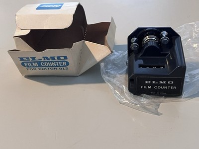 Vintage Elmo Film Editor 912 Dual Type Japan With Accessories