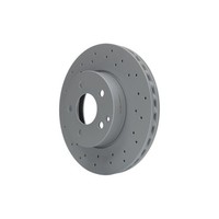 Ate 24.0128-0100.1 Bremsscheibe Vorderachse FüR Mercedes Benz Mercedes Benz