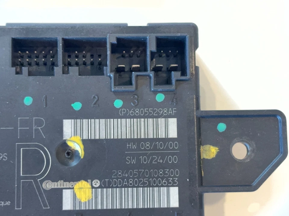 Passenger Side Door Module, 2010-2012 Ram 1500 2500 3500, 68055298AC RH - Image 4 of 4