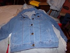 GIRLS CARTERS JEAN JACKET SIZE 8 K 703