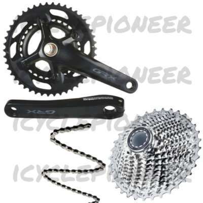 Shimano GRX Di2 RX815 E-bike Groupset 2x11Spd w/RX600 Crank