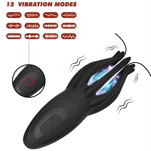 Male Masturbaters Automatic HandsFree Sucking Vibrating Cup Stroker Men Sex Toys - Picture 4 of 17