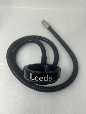 Leeds Fiber Optic Microscope Ring Light  1-7/8'' ID 3-3/8'' OD 46  Length