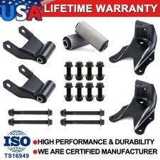 Rear Leaf Spring Shackle Bracket Hanger Kit for Ford F150 F250 F350 Bronco USA