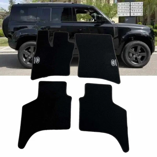 For Land Rover Defender 2020-2025 Car Floor Mats All Weather Black Carpet Liners - Picture 15 of 19