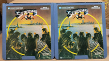 Superman II RCA CED VideoDisc Christopher Reeve Gene Hackman