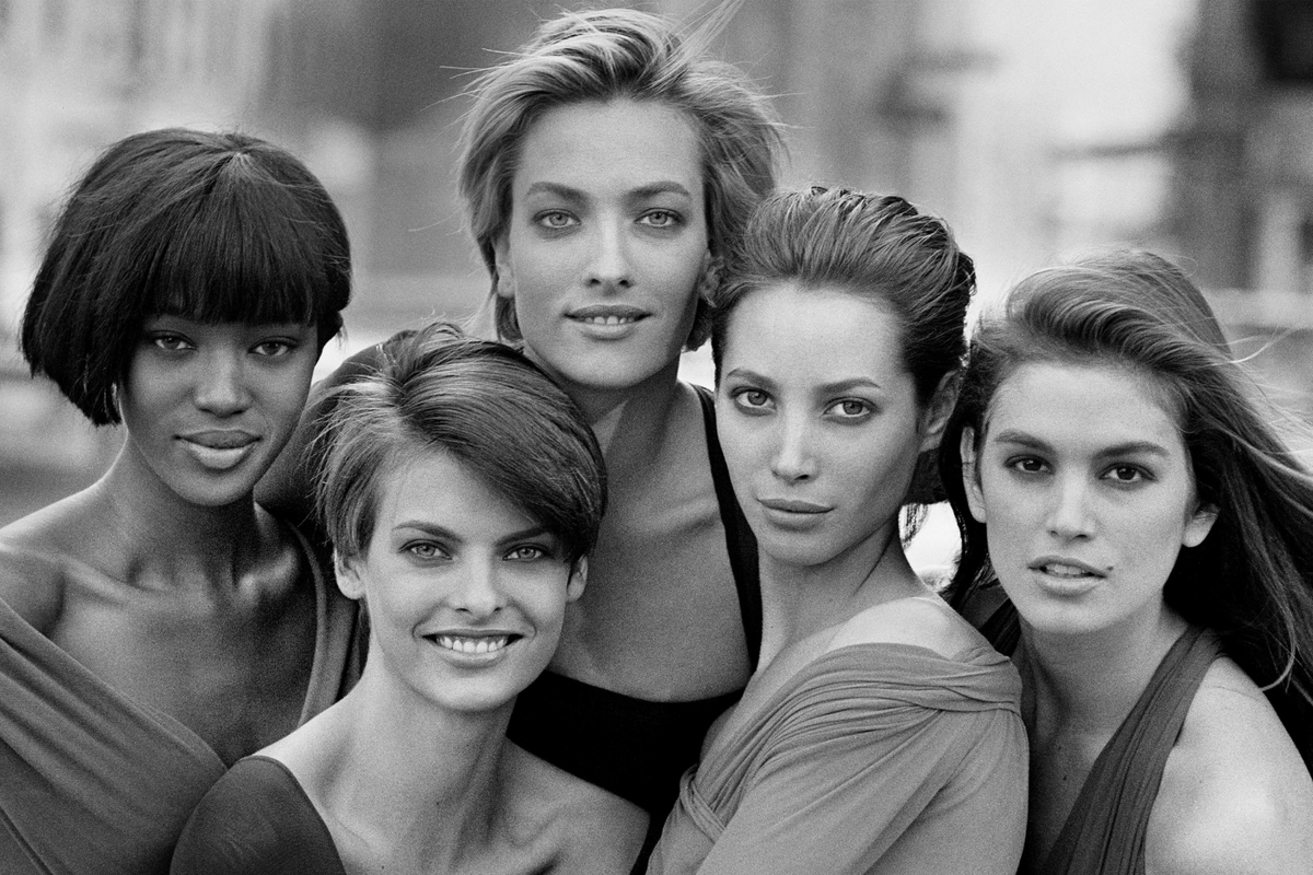 90s Supermodels in Black and White , 16x24, 24x36 Poster | eBay