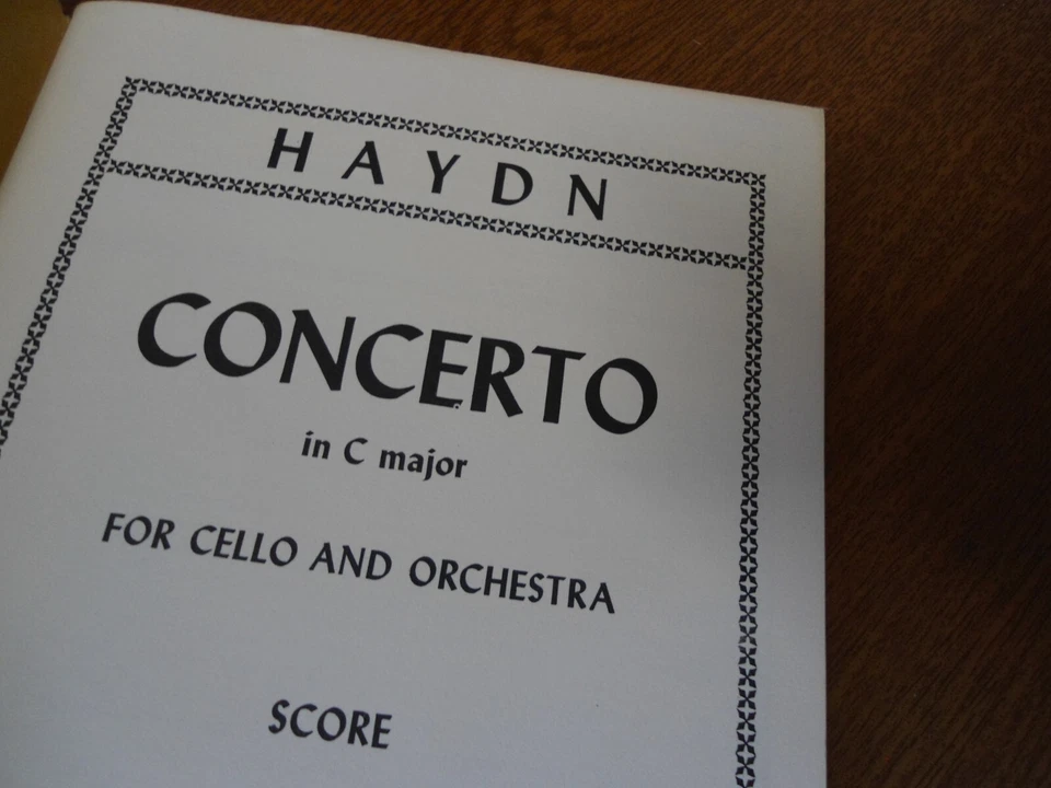 HAYDN Concerto for Cello & Orchestra Score in C major / 2326 Int. Music Co. - Image 4 of 4
