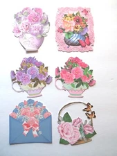 3D UPick  Dad Birthday Flowers Sentiments  Card Scrapbook Embellishment