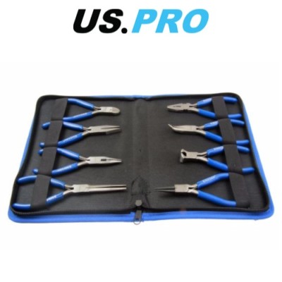 US PRO 8-teiliges Mini Zangen Set, Zange, Snips 1997