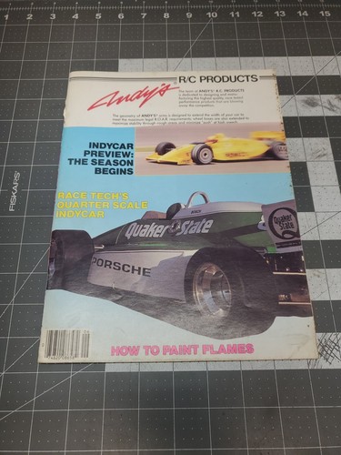 VINTAGE RC Model Cars MAGAZINE LOT OF 8 86,87,89 Rc10 Vanning tamiya Rare - Picture 13 of 15