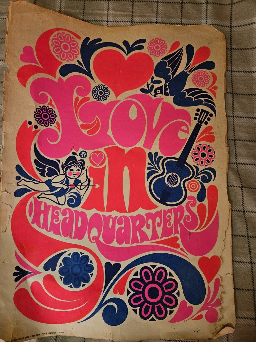 1968 Fleer Electric Posters 