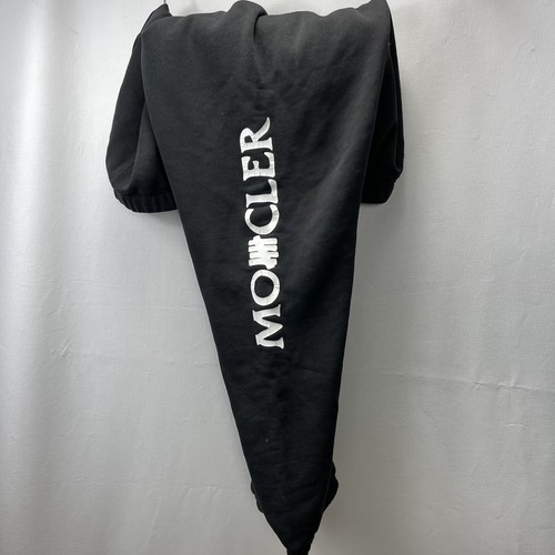 Moncler Genius 2 Moncler 1952 x Undefeated Printed Sweat Pant Black XL RARE