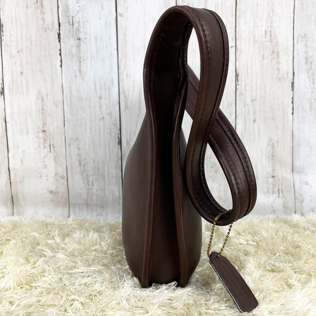 ☆美品・シリアル付☆COACH Ergo 9020 ホーボー ショルダーバッグ USA Vintage Coach 9020 Ergo Zip One Shoulder Hand Bag