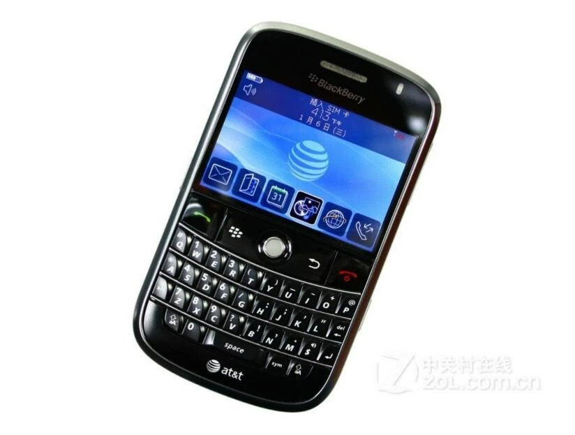 Original BlackBerry Bold 9000 Unlocked QWERTY Keyboard GPS WIFI 3G SmartPhone - Image 2 of 4