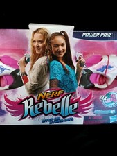 NERF Rebelle Power Pair Pack Brand New 2 Blasters 4 Darts 2013 Hasbro Pink