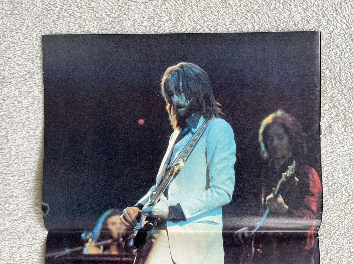 Eric Clapton 1973 Swedish Poster Music Magazine ZONK 1970s Rare