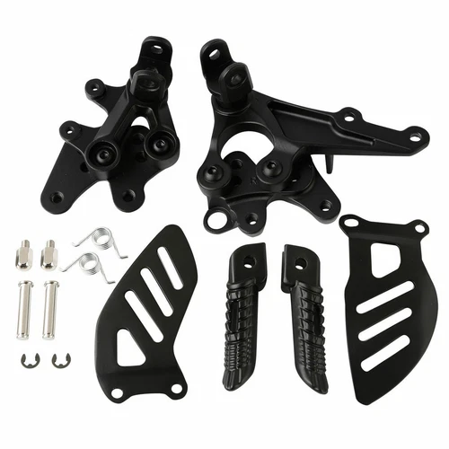 Brand new Black Front Foot Pegs Bracket Fit For 2005-2008 Suzuki GSXR1000 K5 K7