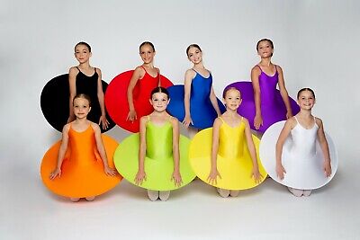 Saucer Tutu Contemporary Modern Ballet Competition Costume Lycra Skirt w/Leotard