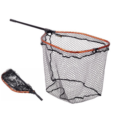 Savage Gear Pro Folding Net DLX L / XL Rubber Mesh Faltbarer Kescher gummiert