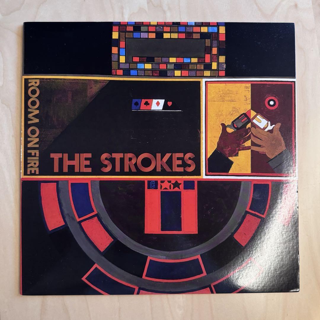 Strokes Room On Fire WITH OBI BLUE VINYL SIJP148 LP [Vinyl Record