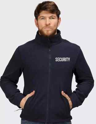 SECURITY Fleece Jacket Embroidered