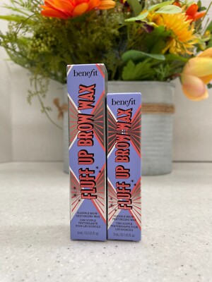 Benefit Fluff Up Flexible Hold Brow Texturizing Wax (You Pick) Reg or Travel