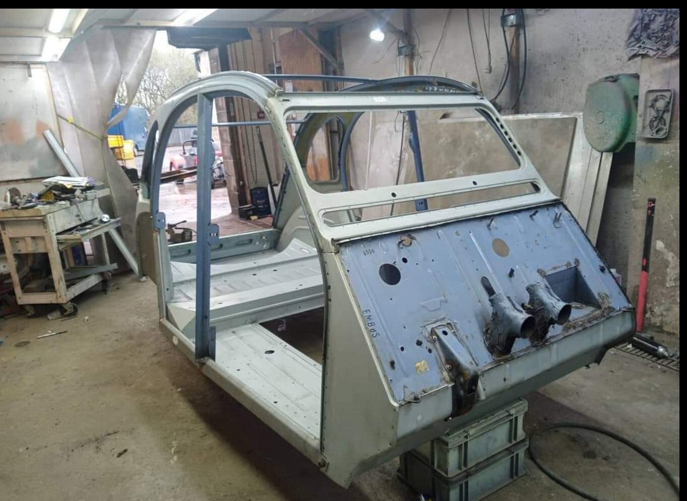 2cv Body Shell Citroën 2cv Body Shell Restoration Service Please Read Description ...